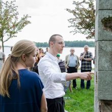 Žemaitijos sostinę papuošė jaunųjų menininkų darbai