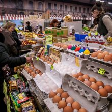 Prieš Velykas turguje – pirkėjų bumas