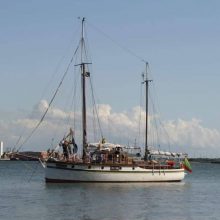 Vertybė: šis restauruotas plaukiantis laivas yra seniausias Lietuvoje ir vienas seniausių Europoje.
