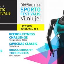 Vilniaus sporto festivalyje – žymūs sportininkai ir specialistai