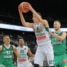 „Žalgiris“ LKL atkrintamąsias pradėjo įtikinama pergale