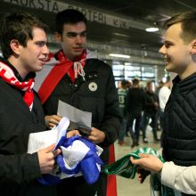 Lemiamas mūšis: „Žalgirio“ sirgaliai nusiteikę pergalei