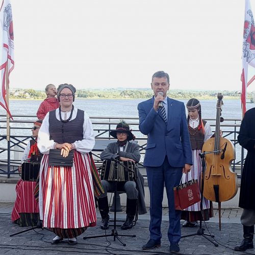 Telšiai minėjo Durbės mūšio pergalės dieną  © Telšių kultūros centro nuotr.