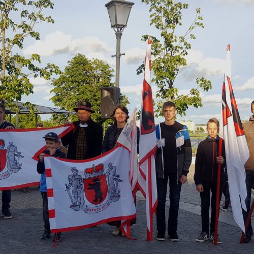 Telšiai minėjo Durbės mūšio pergalės dieną  © Telšių kultūros centro nuotr.