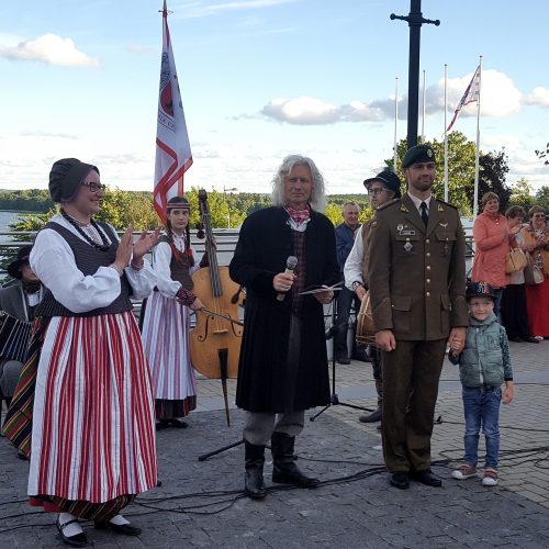 Telšiai minėjo Durbės mūšio pergalės dieną  © Telšių kultūros centro nuotr.