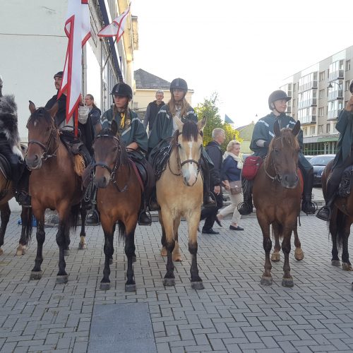 Telšiai minėjo Durbės mūšio pergalės dieną  © Telšių kultūros centro nuotr.