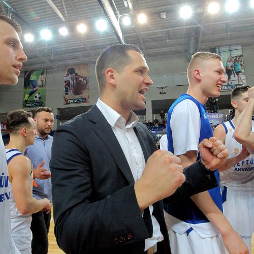 NKL finalas: „Neptūnas-Akv.“ – „Žalgiris-2“ 68:57  © Evaldo Šemioto nuotr.