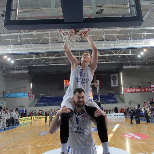 NKL finalas: „Neptūnas-Akv.“ – „Žalgiris-2“ 68:57  © Evaldo Šemioto nuotr.