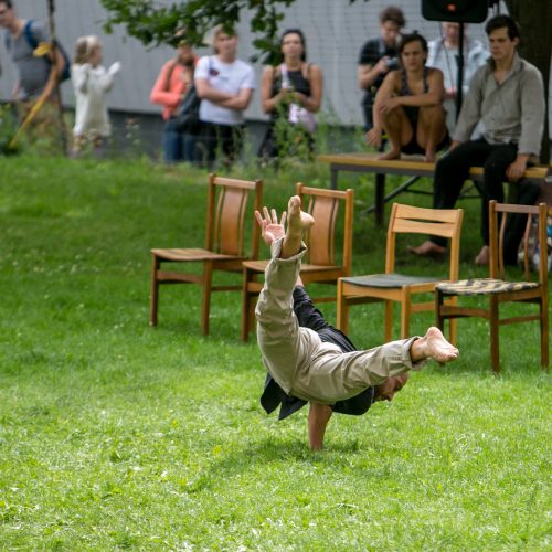 Netikėtumų festivalyje pasirodė cirko artistai  © Vilmanto Raupelio nuotr.