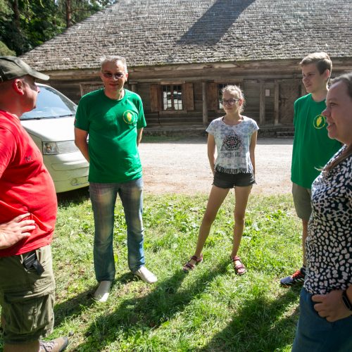 Šaulių sąskrydis Rumšiškėse  © Vilmanto Raupelio nuotr.