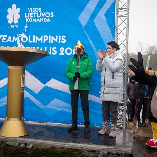 Talismanų varžybos „LTeam olimpiniame žiemos festivalyje“  © Roko Lukoševičiaus nuotr.