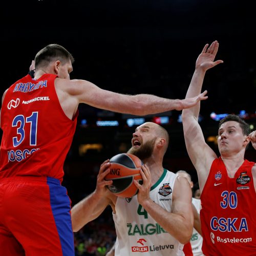 Eurolyga: „Žalgiris“ - CSKA 79:77  © Scanpix nuotr.