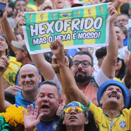 Pasaulio futbolo čempionato aštuntfinalis: Brazilija – Meksika  © Scanpix nuotr.