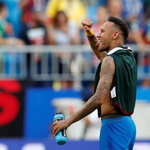 Pasaulio futbolo čempionato aštuntfinalis: Brazilija – Meksika  © Scanpix nuotr.