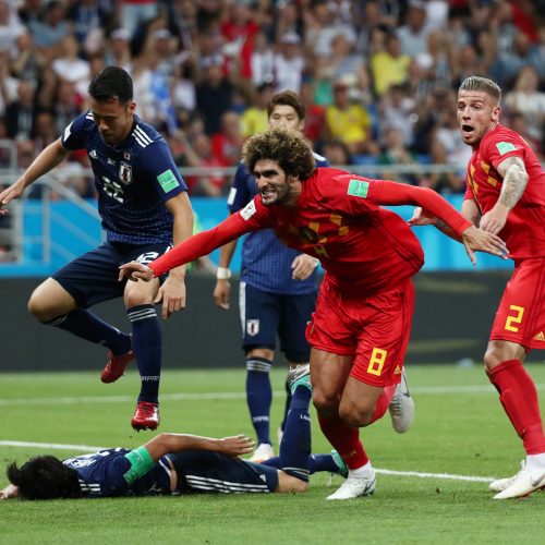 Pasaulio futbolo čempionato aštuntfinalis: Belgija – Japonija  © Scanpix, EPA-ELTA nuotr.