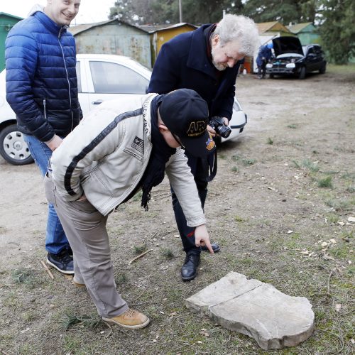 Rastas vokiečių kareivio antkapis  © Vytauto Petriko nuotr.