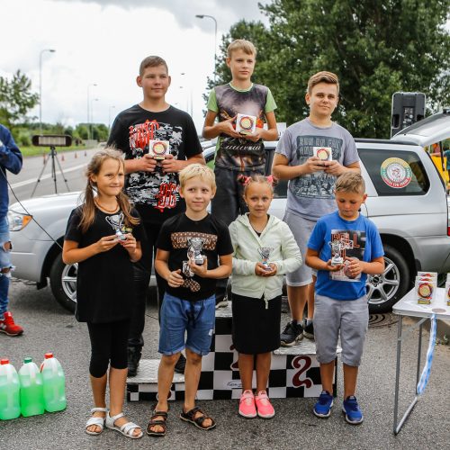 Automobilių slalomo varžybos Klaipėdoje  © Vytauto Petriko nuotr.