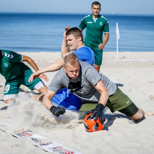 Paplūdimio futbolas  © Vytauto Petriko nuotr.