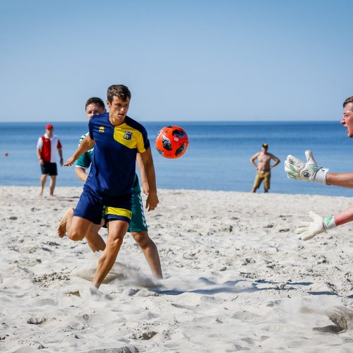 Paplūdimio futbolas  © Vytauto Petriko nuotr.
