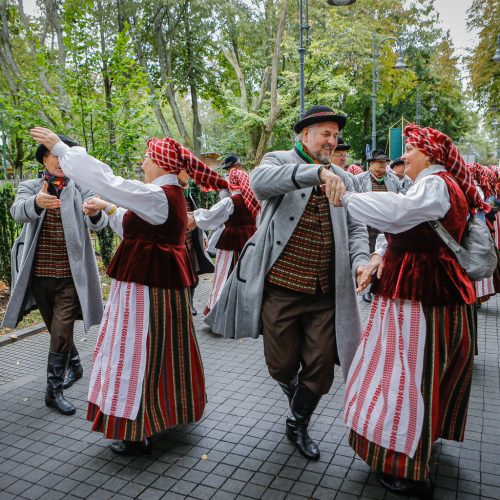 Palanga pražydo ir suskambo tarptautiniu folkloro festivaliu  © Vytauto Petriko nuotr.