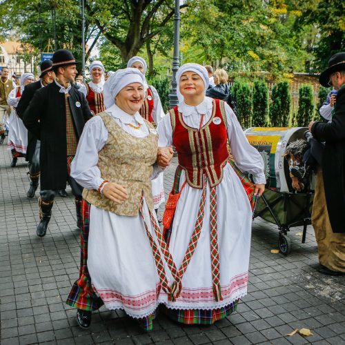 Palanga pražydo ir suskambo tarptautiniu folkloro festivaliu  © Vytauto Petriko nuotr.