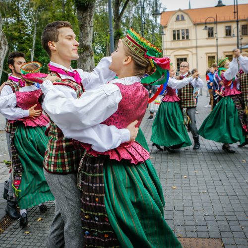 Palanga pražydo ir suskambo tarptautiniu folkloro festivaliu  © Vytauto Petriko nuotr.