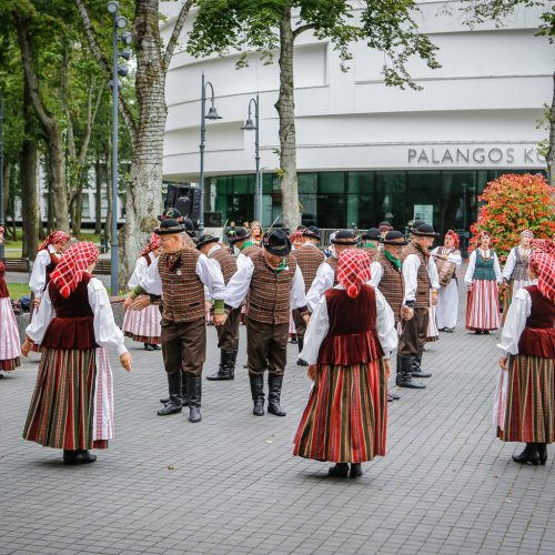 Palanga pražydo ir suskambo tarptautiniu folkloro festivaliu  © Vytauto Petriko nuotr.