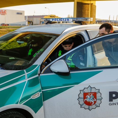 Policijos reidas 2019.04.19  © Vytauto Petriko nuotr.