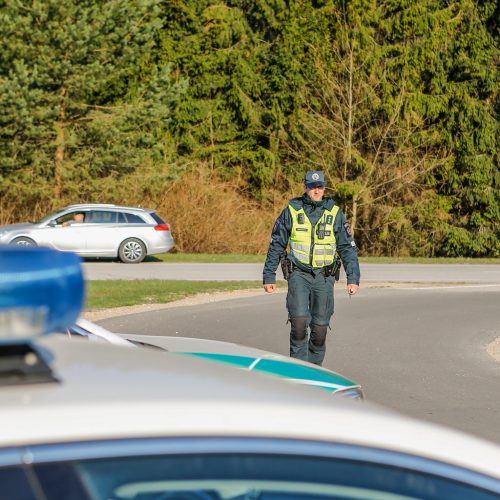 Policijos reidas 2019.04.19  © Vytauto Petriko nuotr.