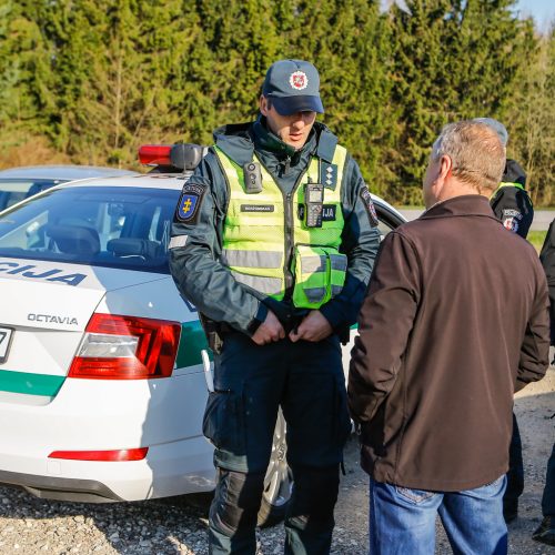 Policijos reidas 2019.04.19  © Vytauto Petriko nuotr.