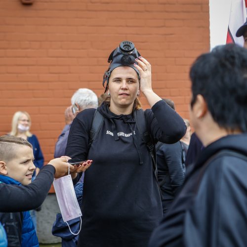 Protestas „Smarvei ne“  © Vytauto Petriko nuotr.