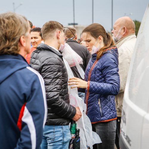 Protestas „Smarvei ne“  © Vytauto Petriko nuotr.