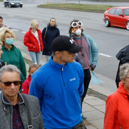 Protestas „Smarvei ne“  © Vytauto Petriko nuotr.