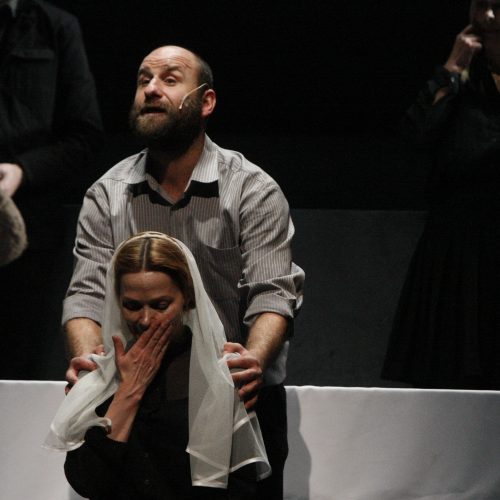 Klaipėdos dramos teatro scenoje – išskirtinė premjera  © Vytauto Liaudanskio nuotr.