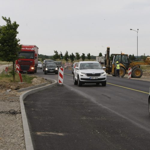 Jūrininkų prospekto remontas įgauna pagreitį  © Vytauto Liaudanskio nuotr.