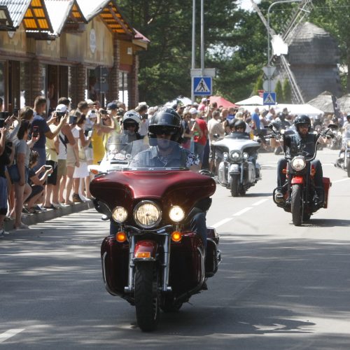 Grandioziniame baikerių renginyje – gausybė pramogų  © Vytauto Liaudanskio nuotr.