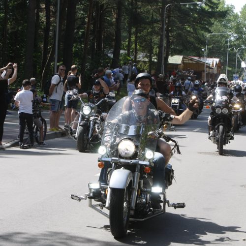 Grandioziniame baikerių renginyje – gausybė pramogų  © Vytauto Liaudanskio nuotr.