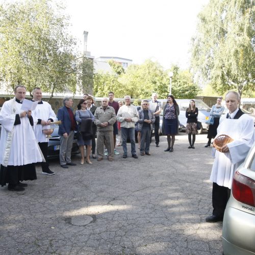 Automobilių šventinimas Klaipėdoje  © Vytauto Liaudanskio nuotr.