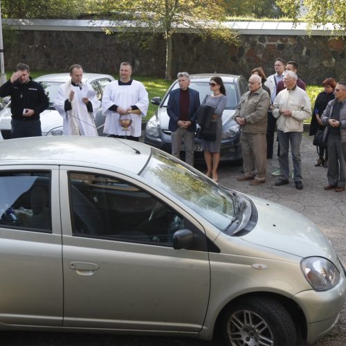 Automobilių šventinimas Klaipėdoje  © Vytauto Liaudanskio nuotr.