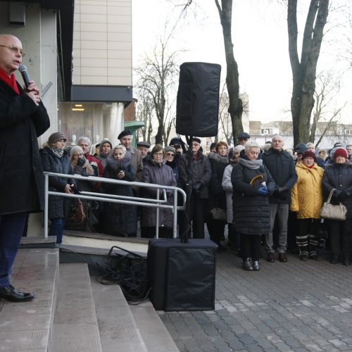 Signatarų alėjos atidarymas Palangoje  © Vytauto Liaudanskio nuotr.