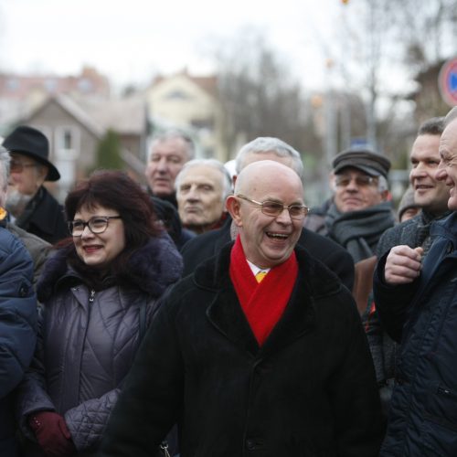 Signatarų alėjos atidarymas Palangoje  © Vytauto Liaudanskio nuotr.