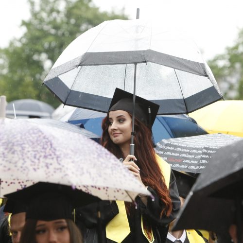 Diplomų įteikimas Klaipėdos universitete  © Vytauto Liaudanskio nuotr.