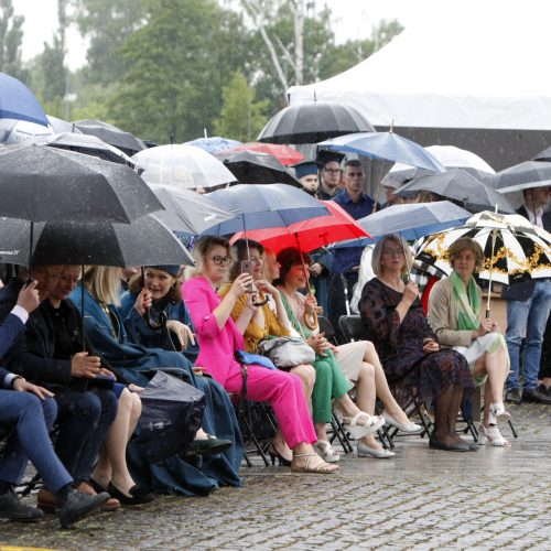 Diplomų įteikimas Klaipėdos universitete  © Vytauto Liaudanskio nuotr.