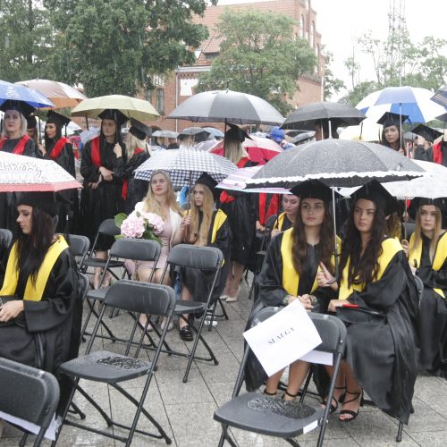 Diplomų įteikimas Klaipėdos universitete  © Vytauto Liaudanskio nuotr.