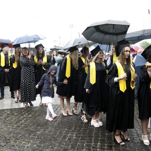 Diplomų įteikimas Klaipėdos universitete  © Vytauto Liaudanskio nuotr.