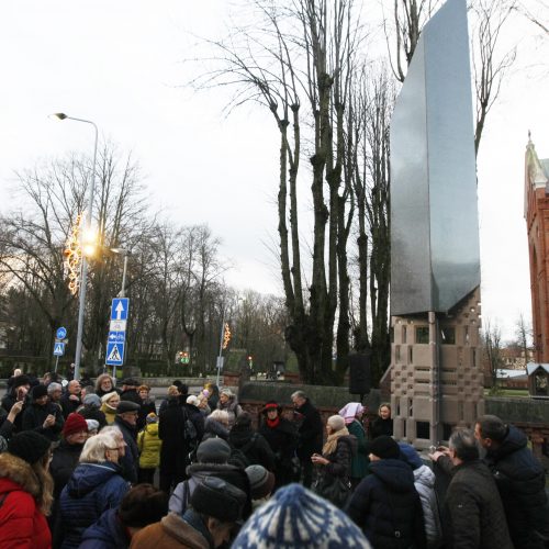 Signatarų alėjos atidarymas Palangoje  © Vytauto Liaudanskio nuotr.