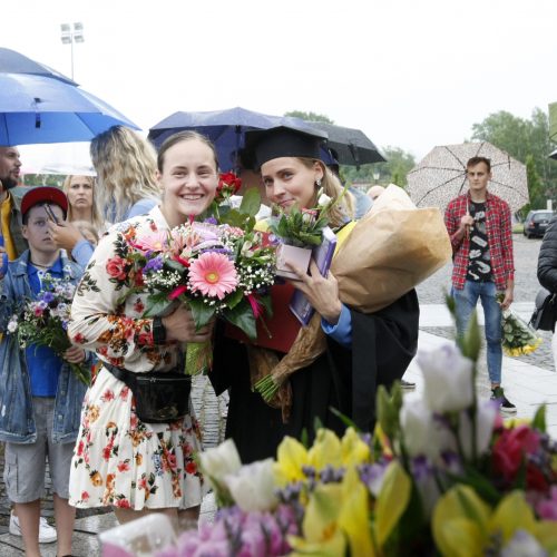 Diplomų įteikimas Klaipėdos universitete  © Vytauto Liaudanskio nuotr.