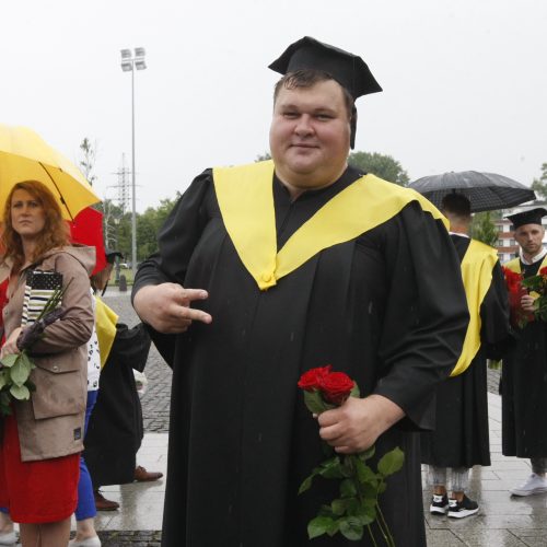 Diplomų įteikimas Klaipėdos universitete  © Vytauto Liaudanskio nuotr.