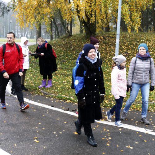 Pėsčiųjų žygiai Klaipėdoje  © Vytauto Liaudanskio nuotr.