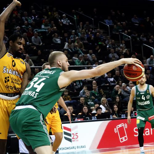 LKL: „Žalgiris“–„Šiauliai“  © Laimučio Brundzos nuotr.